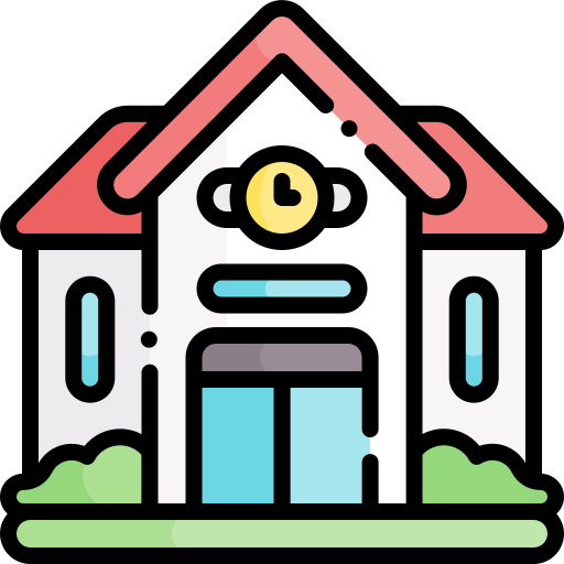 학교 무료 아이콘