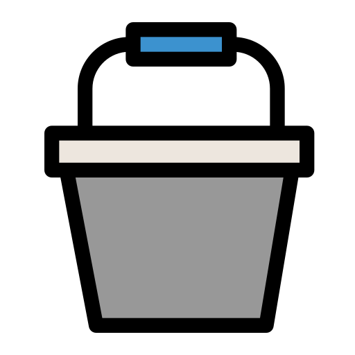 Bucket free icon