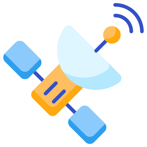 satélite icono gratis