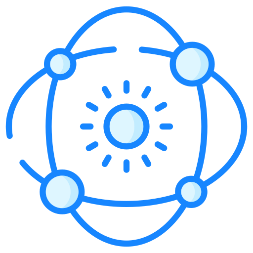 sistema solar icono gratis