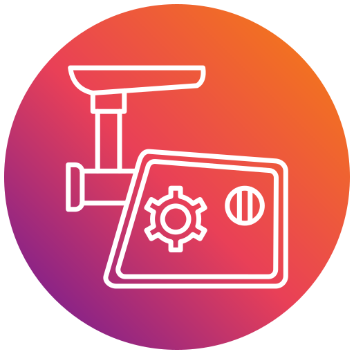 maquina de carnicero icono gratis