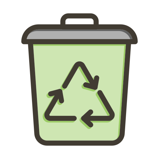 papelera de reciclaje icono gratis