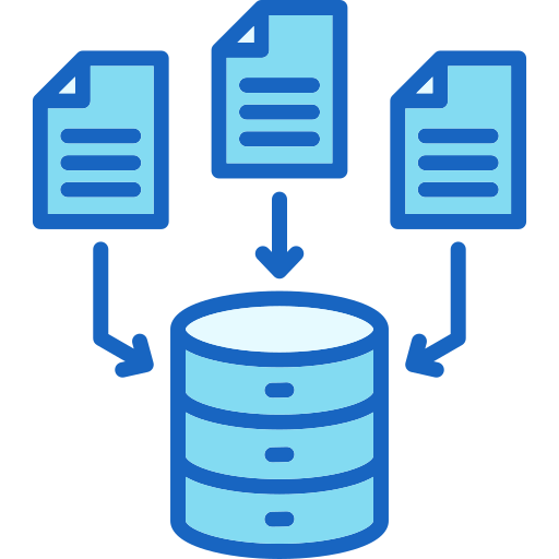 recopilación de datos icono gratis