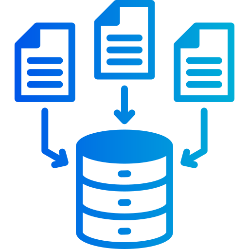 recopilación de datos icono gratis