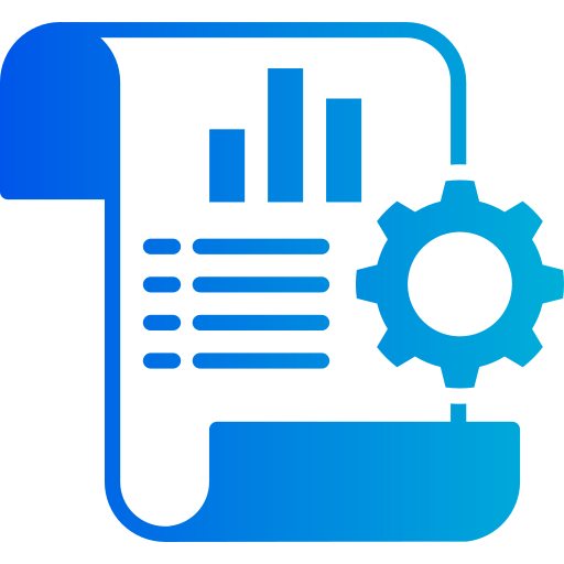 informe de datos icono gratis