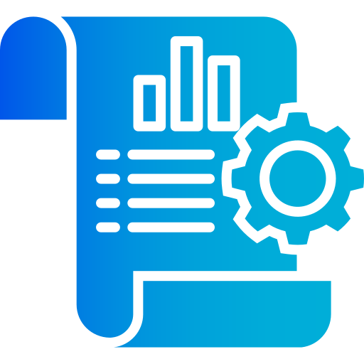 informe de datos icono gratis