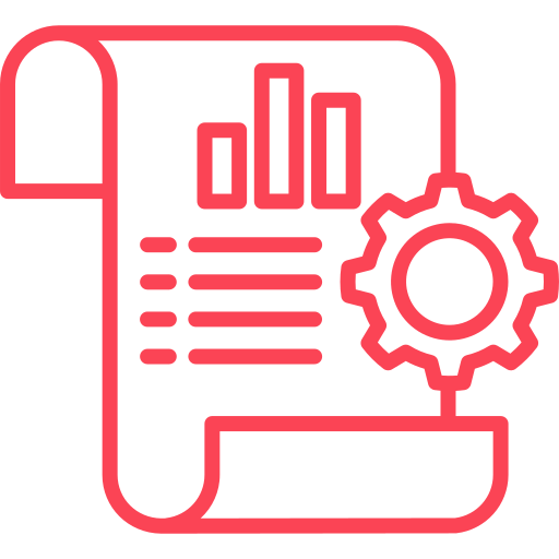 informe de datos icono gratis