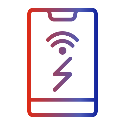 Wireless charging free icon