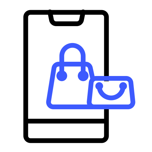 tienda online icono gratis