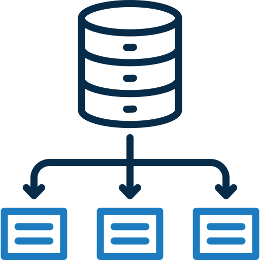 datos estructurados icono gratis