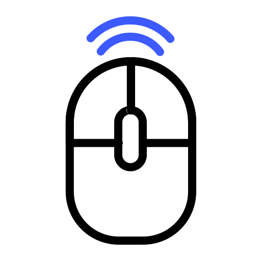 ratón inalámbrico icono gratis