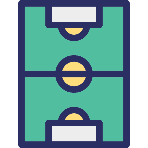 campo de fútbol icono gratis