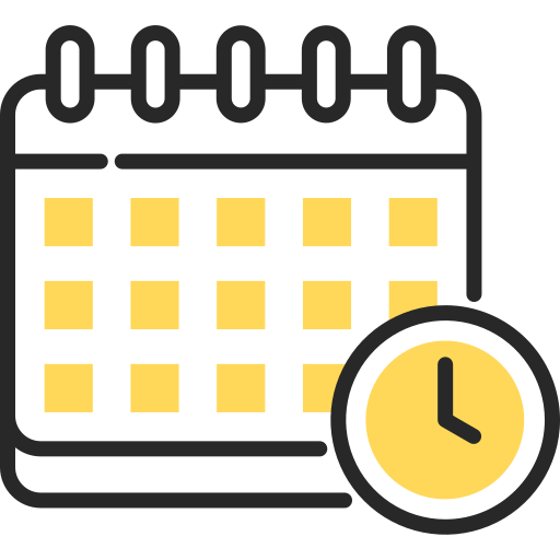 planificación del tiempo icono gratis