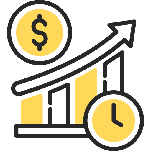 ganancia icono gratis