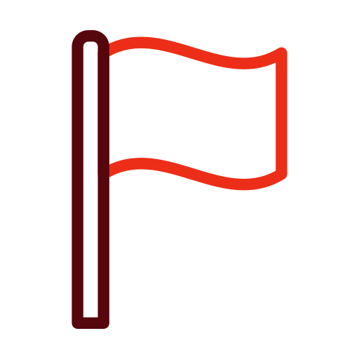 Flag free icon Flag free icon