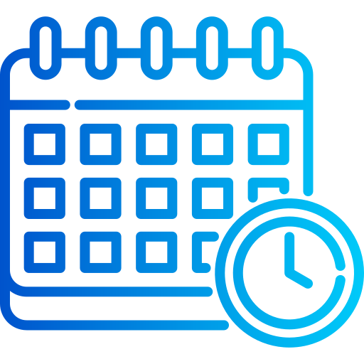 planificación del tiempo icono gratis