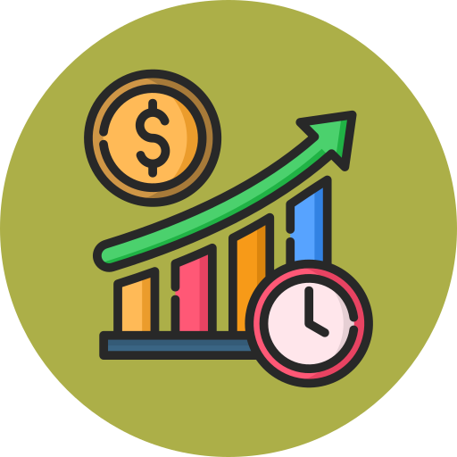 ganancia icono gratis