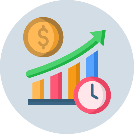 ganancia icono gratis