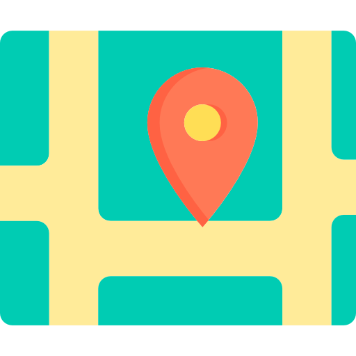 mapa icono gratis