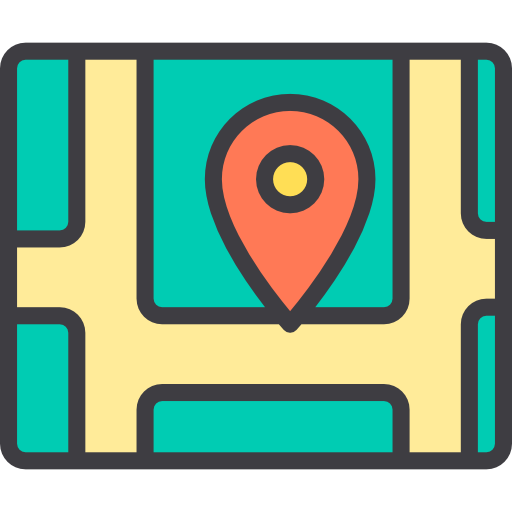 mapa icono gratis