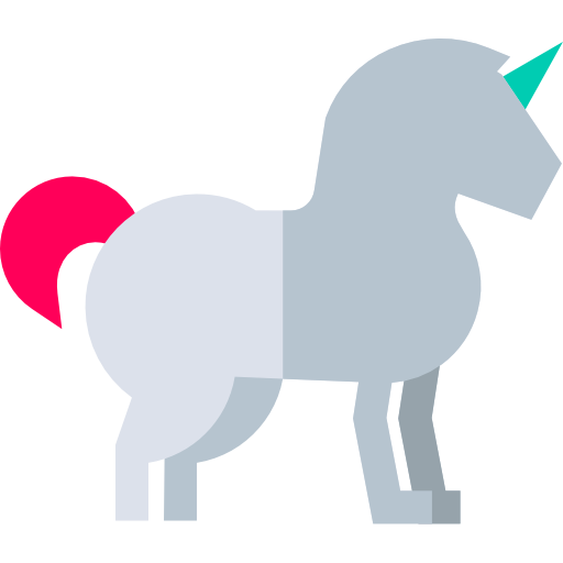 licorne Icône gratuit licorne Icône gratuit