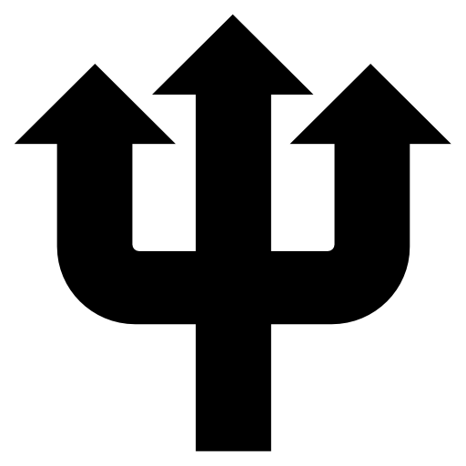 trident Icône gratuit