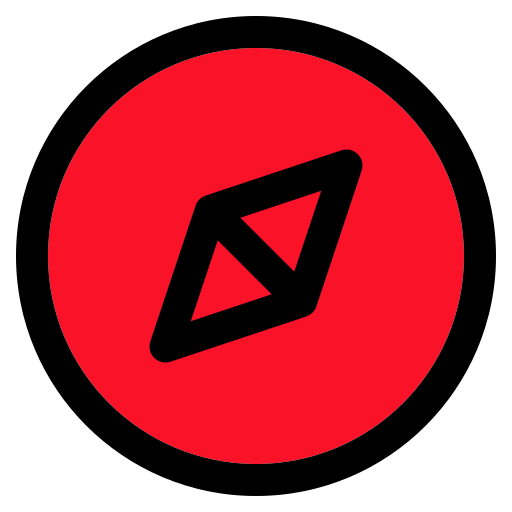 brújula icono gratis