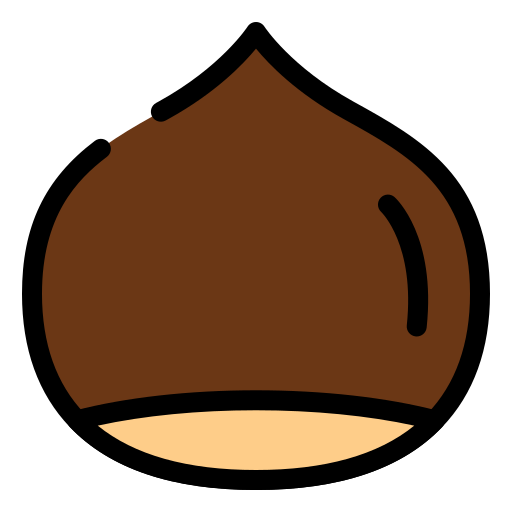 castanha grátis ícone castanha grátis ícone