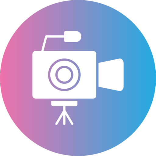 camara de video icono gratis