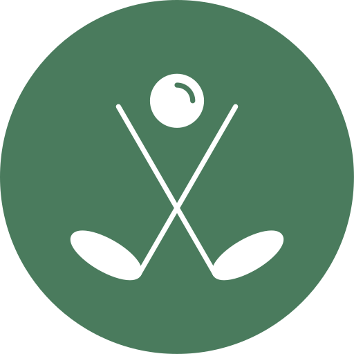 palo de golf icono gratis