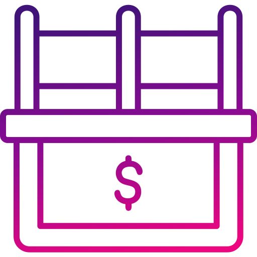 contador de dinero icono gratis