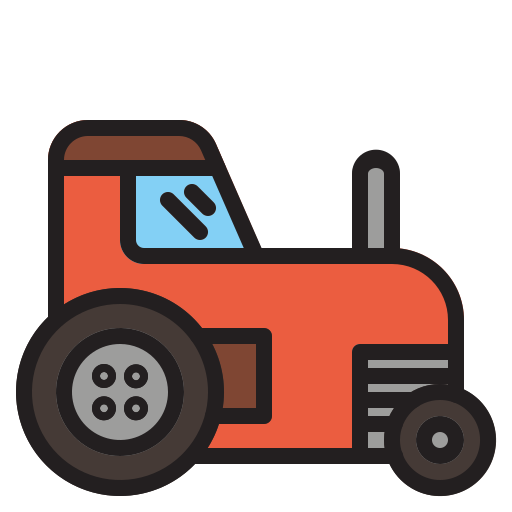 tractor icono gratis