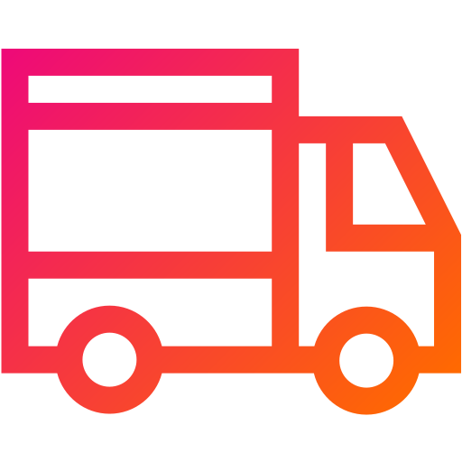 camión de reparto icono gratis