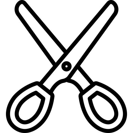 Scissor free icon