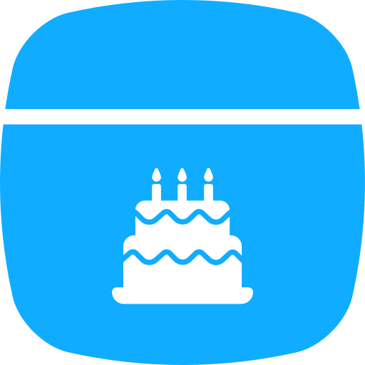 pastel de cumpleaños icono gratis