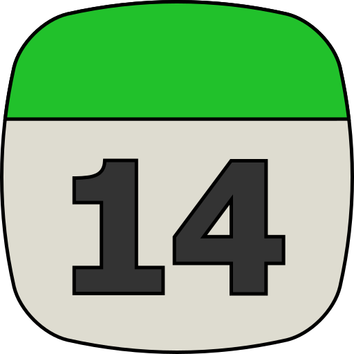 quatorze Icône gratuit