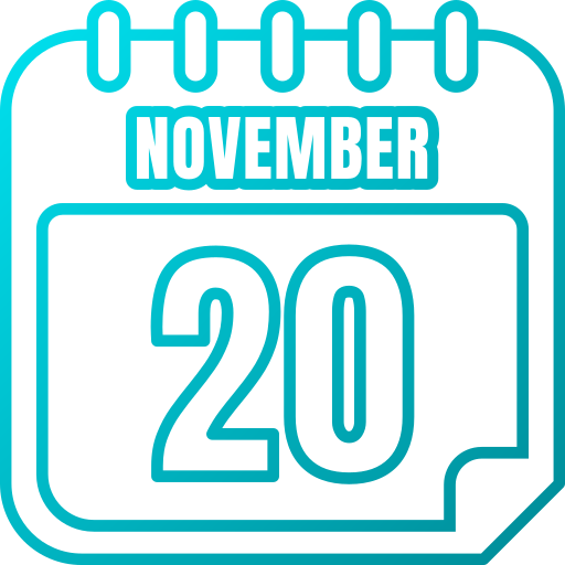 20. november kostenlos Icon 20. november kostenlos Icon