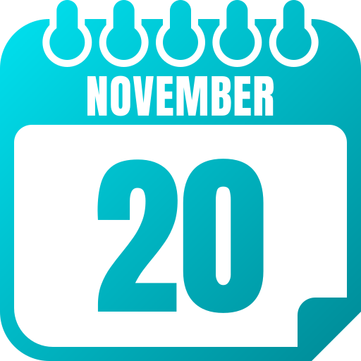20. november kostenlos Icon 20. november kostenlos Icon