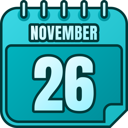 noviembre icono gratis