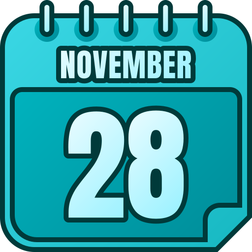 noviembre icono gratis