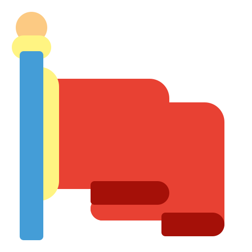 Flag free icon Flag free icon
