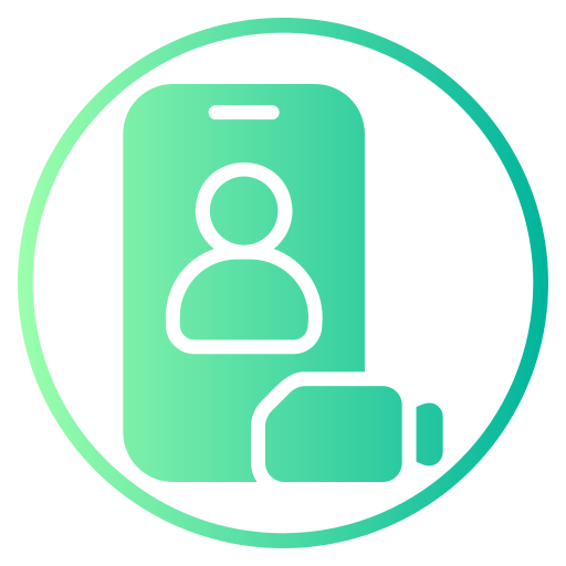 videollamada icono gratis