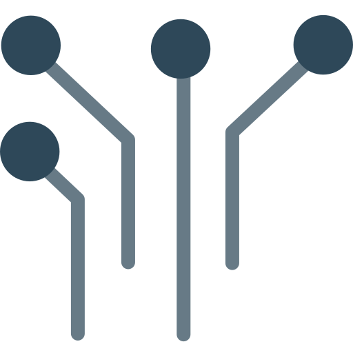 Electronic circuit free icon
