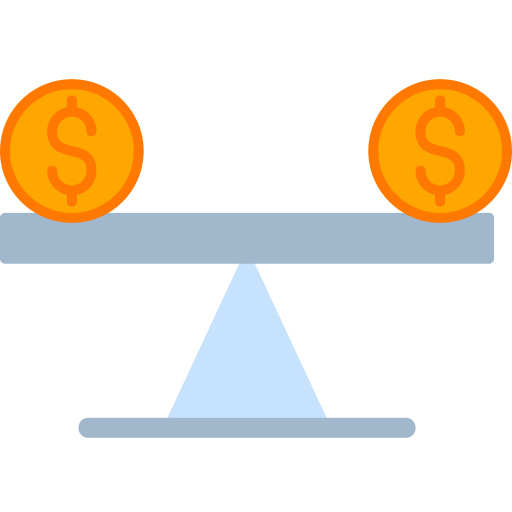 Leverage free icon