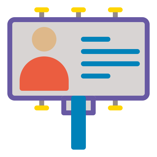 Billboard free icon Billboard free icon