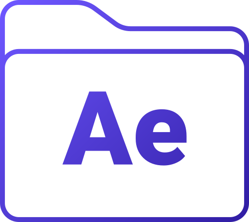 After effects - Free files and folders icons
