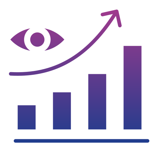 visión icono gratis