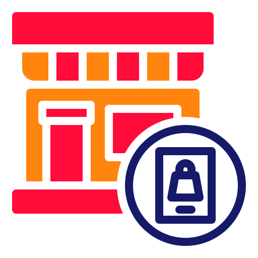 tienda online icono gratis