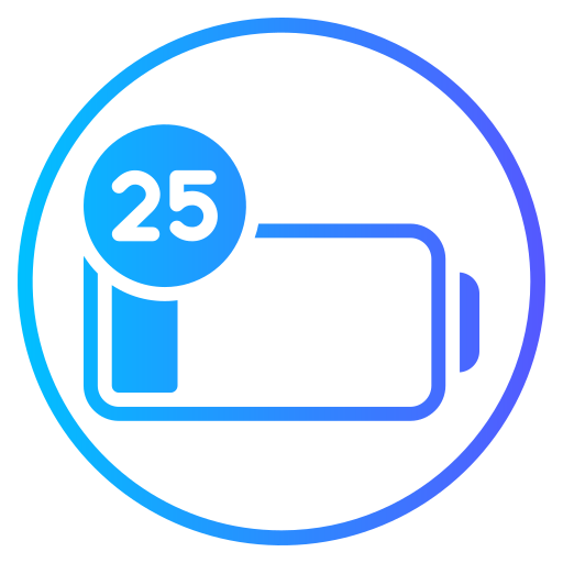 estado de la batería icono gratis