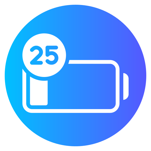 estado de la batería icono gratis